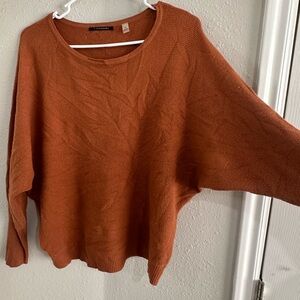T Tahari Women's Rust Sweater